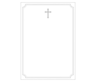 Next κηδειόχαρτο/αγγελτήριο μνημοσύνου Α4, 120γρ. πακέτο 50 φύλλων ασημί Next κηδειόχαρτο/αγγελτήριο μνημοσύνου Α4, 120γρ. πακέτο 50 φύλλων ασημί