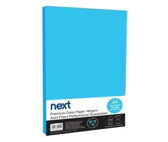 Χαρτόνι φωτοαντιγραφικό μπλε Α4 100 φύλλα 160γρ