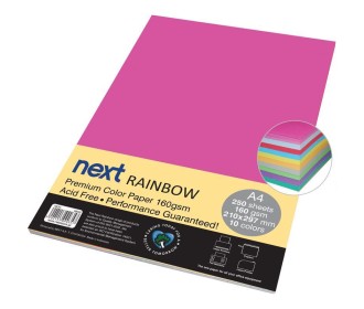 Χαρτί φωτοτυπίας Α4 10 χρώματα 250 φύλλα 160γρ. Χαρτί φωτοτυπίας Α4 10 χρώματα 250 φύλλα 160γρ.