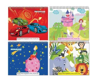 Next μπλοκ ζωγραφικής Dreamland 21x29εκ. 50φύλ. Next μπλοκ ζωγραφικής Dreamland 21x29εκ. 50φύλ.