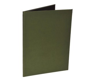Next ενθύμιο-πολυτελής θήκη επαίνων Ecoleather σκληρό καπάκι λαδί 21x29εκ.