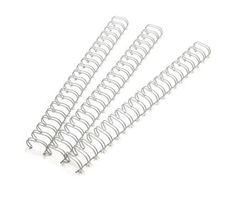 Μεταλλικό σπιράλ βιβλιοδεσίας 30εκ. λευκό 1/2 Μεταλλικό σπιράλ βιβλιοδεσίας 30εκ. λευκό 1/2