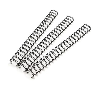 Μεταλλικό σπιράλ βιβλιοδεσίας 30εκ. μαύρο 1 Μεταλλικό σπιράλ βιβλιοδεσίας 30εκ. μαύρο 1