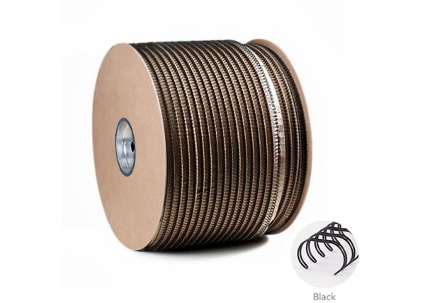 Μεταλλικό σπιράλ βιβλιοδεσίας πομπίνα μαύρο 1 Μεταλλικό σπιράλ βιβλιοδεσίας πομπίνα μαύρο 1