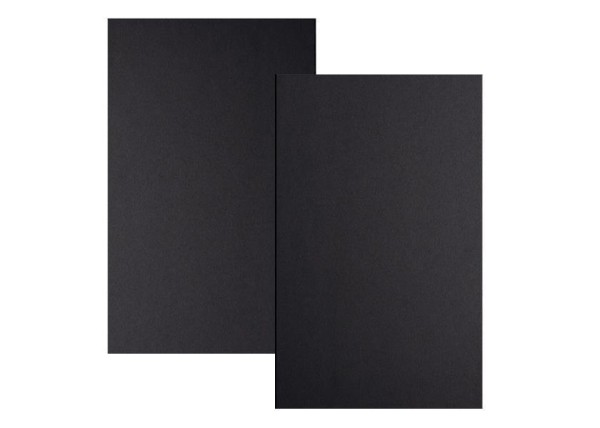 Χαρτόνι μαύρο 2 όψεις 72x100εκ. 1,5χιλ. 1000gr/m²