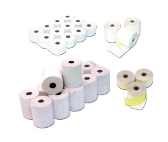 Χαρτοταινία POS  θερμική  57xø40mm 14μ. Χαρτοταινία POS  θερμική  57xø40mm 14μ.