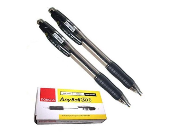 Dong-a στυλό anyball μαύρο 1.4mm