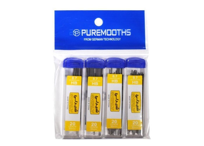 Μύτες για μηχανικό μολύβι 0.7mm HB, blister 4 τεμαχίων