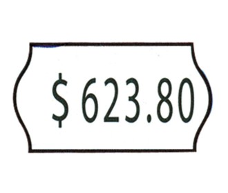 Ετικέτες λευκές 22x12mm (1000τεμ./ρολλό) Ετικέτες λευκές 22x12mm (1000τεμ./ρολλό)