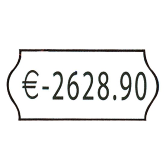Ετικέτες λευκές 26x12mm (1000τεμ./ρολλό) Ετικέτες λευκές 26x12mm (1000τεμ./ρολλό)