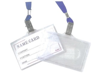 Καρτελάκι οριζόντιο pp με μπλε κορδόνι 9,2x5.9εκ. 50τμχ.