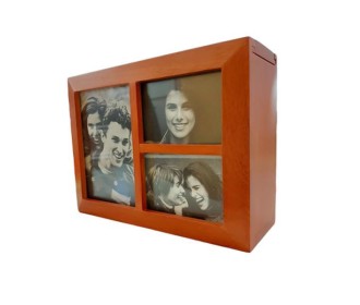 Κουτί ξύλινο με κορνίζες και άλμπουμ για φωτογραφίες Y15,5x7x20 Κουτί ξύλινο με κορνίζες και άλμπουμ για φωτογραφίες Y15,5x7x20