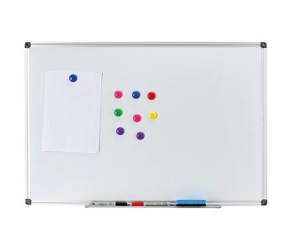 Πίνακας λευκός μαγνητικός 40x60εκ.