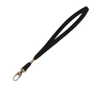 Κορδόνι συνεδρίων μαύρο 1εκ. x50εκ. 100τμχ.