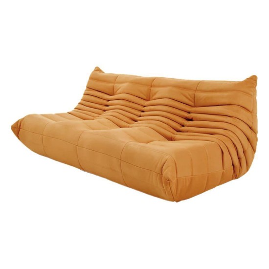 Καναπές τριθέσιος Nextdeco Togo Alcantara μουσταρδί Υ70x174x102εκ. Καναπές τριθέσιος Nextdeco Togo Alcantara μουσταρδί Υ70x174x102εκ.