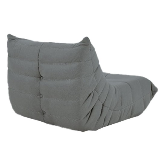 Πολυθρόνα Nextdeco Togo Alcantara σκούρο γκρι Y70x103x85εκ Πολυθρόνα Nextdeco Togo Alcantara σκούρο γκρι Y70x103x85εκ