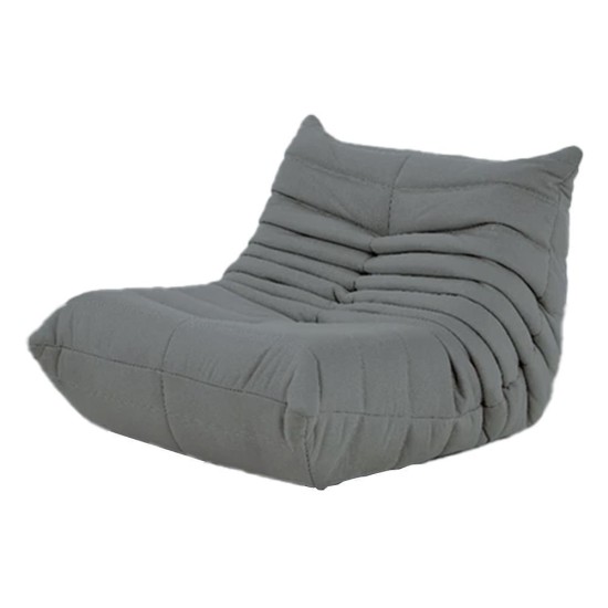 Πολυθρόνα Nextdeco Togo Alcantara σκούρο γκρι Y70x103x85εκ Πολυθρόνα Nextdeco Togo Alcantara σκούρο γκρι Y70x103x85εκ