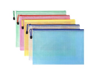 Τσαντάκι PVC A4 διάφανο Υ33x24εκ. Τσαντάκι PVC A4 διάφανο Υ33x24εκ.