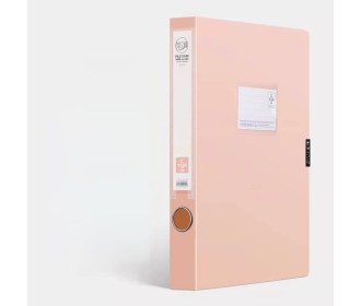Κουτί αρχειοθέτησης pastel A4 Υ32x23.8x3,8εκ ροζ Κουτί αρχειοθέτησης pastel A4 Υ32x23.8x3,8εκ ροζ