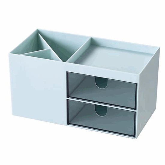 Organizer με 6 θήκες μπλε Y9,2x17,6x9εκ Organizer με 6 θήκες μπλε Y9,2x17,6x9εκ