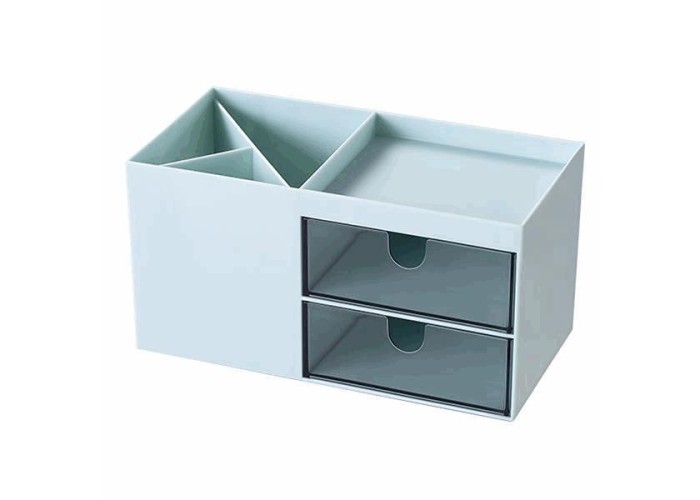 Organizer με 6 θήκες μπλε Y9,2x17,6x9εκ