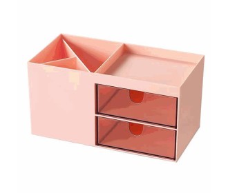 Organizer με 6 θήκες ροζ Y9,2x17,6x9εκ. Organizer με 6 θήκες ροζ Y9,2x17,6x9εκ.