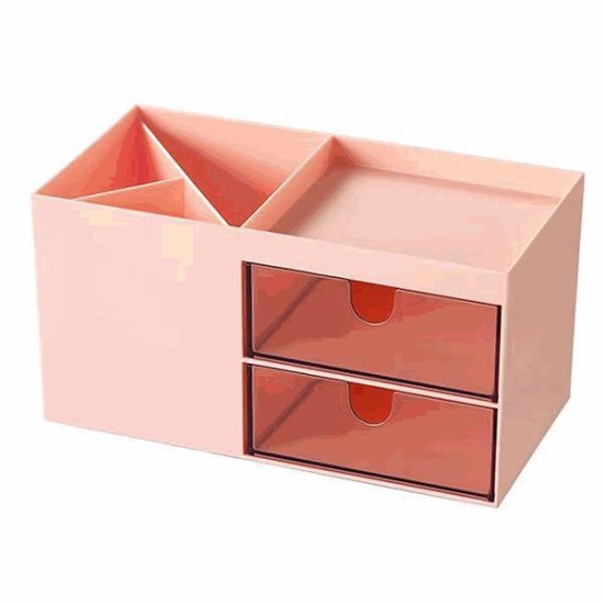 Organizer με 6 θήκες ροζ Y9,2x17,6x9εκ. Organizer με 6 θήκες ροζ Y9,2x17,6x9εκ.