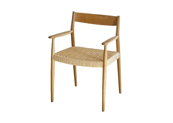Καρέκλα Nextdeco μασίφ ξύλο δρυός Υ78x58x48εκ.