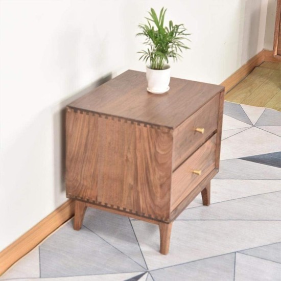 Κομοδίνο Nextdeco μασίφ ξύλο δρυός Υ55x45x35εκ. Κομοδίνο Nextdeco μασίφ ξύλο δρυός Υ55x45x35εκ.