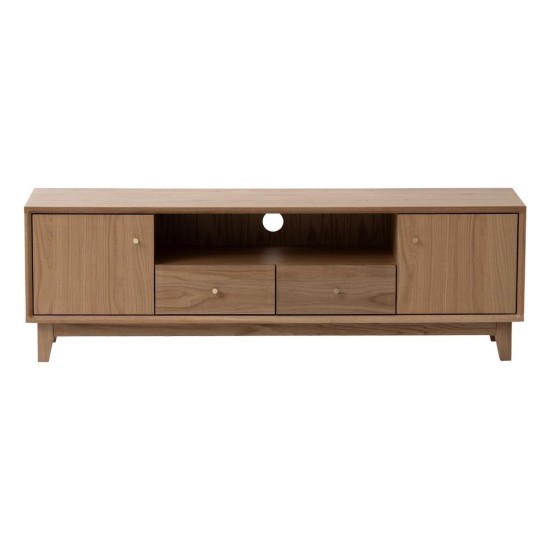Έπιπλο τηλεόρασης Nextdeco μασίφ ξύλο δρυός Υ45x140x35εκ. Έπιπλο τηλεόρασης Nextdeco μασίφ ξύλο δρυός Υ45x140x35εκ.