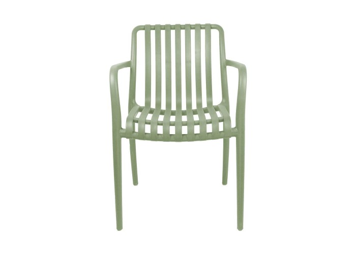 Καρέκλα πλαστική Urban Nextdeco σκούρο πράσινο PP UV protection Y80,5x54x58,5 εκ.