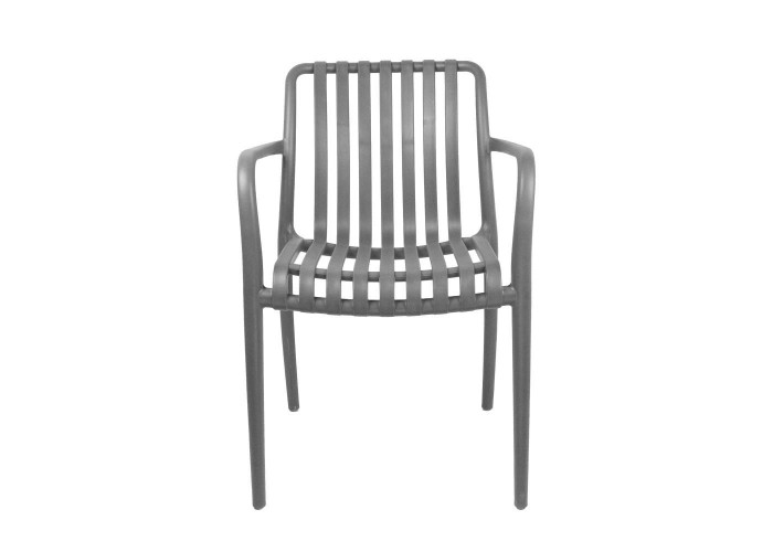 Καρέκλα πλαστική Urban Nextdeco γκρι PP UV protection Y80,5x54x58,5 εκ.