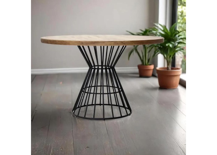 Τραπέζι Nextdeco Kai ξύλο teak Υ78x∅120εκ. Τραπέζι Nextdeco Kai ξύλο teak Υ78x∅120εκ.