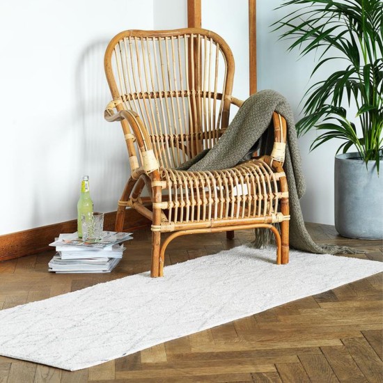 Πολυθρόνα με υποπόδιο Nextdeco Akela από φυσικό rattan Υ87x80x65εκ. Πολυθρόνα με υποπόδιο Nextdeco Akela από φυσικό rattan Υ87x80x65εκ.