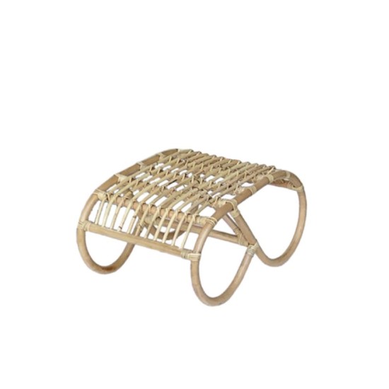 Πολυθρόνα με υποπόδιο Nextdeco Akela από φυσικό rattan Υ87x80x65εκ. Πολυθρόνα με υποπόδιο Nextdeco Akela από φυσικό rattan Υ87x80x65εκ.