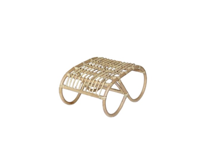 Πολυθρόνα με υποπόδιο Nextdeco Akela από φυσικό rattan Υ87x80x65εκ. Πολυθρόνα με υποπόδιο Nextdeco Akela από φυσικό rattan Υ87x80x65εκ.
