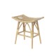 Σκαμπό Nextdeco Haunani από φυσικό rattan Υ60x50x41εκ. Σκαμπό Nextdeco Haunani από φυσικό rattan Υ60x50x41εκ.