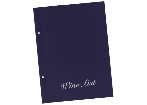 Next wine list basic 23,5x32εκ. μπλε. Δυνατότητα εκτύπωσης Next wine list basic 23,5x32εκ. μπλε. Δυνατότητα εκτύπωσης