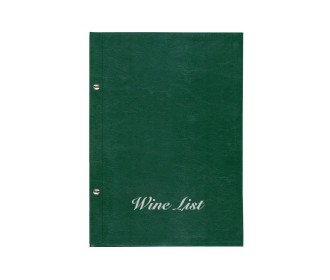 Next wine list basic πράσινο 23,5x32εκ. Δυνατότητα εκτύπωσης