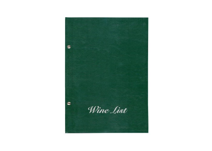 Next wine list basic πράσινο 23,5x32εκ. Δυνατότητα εκτύπωσης Next wine list basic πράσινο 23,5x32εκ. Δυνατότητα εκτύπωσης