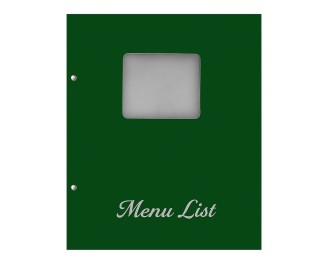 Next μενού με παράθυρο basic πράσινο 23,5x32εκ.