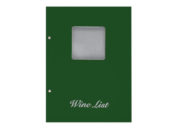 Next wine list με παράθυρο basic πράσινο 23,5x32εκ Next wine list με παράθυρο basic πράσινο 23,5x32εκ