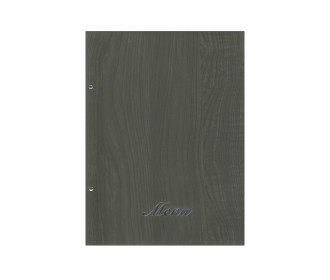 Next μενού εστιατορίου wood καφέ με 10 ζελατίνες και βίδες 24x32εκ. Δυνατότητα εκτύπωσης