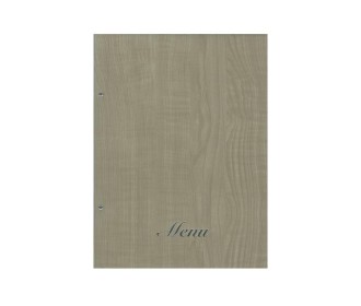 Next μενού εστιατορίου wood μπεζ με 10 ζελατίνες και βίδες 24x32εκ. Δυνατότητα εκτύπωσης