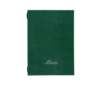 Next μενού εστιατορίου basic πράσινο με κρυφό λάστιχο 23x32εκ. Δυνατότητα εκτύπωσης