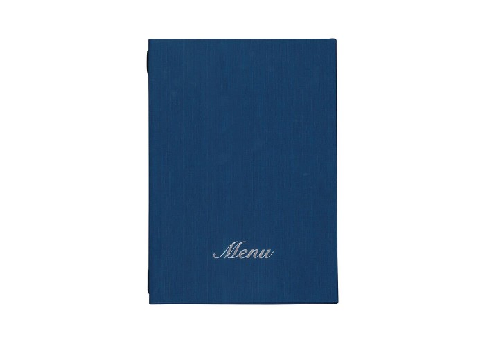 Next μενού εστιατορίου fabric μπλε με κρυφό λάστιχο 23x32εκ. Δυνατότητα εκτύπωσης Next μενού εστιατορίου fabric μπλε με κρυφό λάστιχο 23x32εκ. Δυνατότητα εκτύπωσης