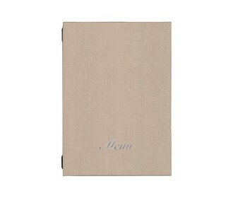 Next μενού εστιατορίου fabric μπεζ 23x32εκ. με κρυφό λάστιχο. Δυνατότητα εκτύπωσης