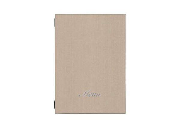 Next μενού εστιατορίου fabric μπεζ 23x32εκ. με κρυφό λάστιχο. Δυνατότητα εκτύπωσης Next μενού εστιατορίου fabric μπεζ 23x32εκ. με κρυφό λάστιχο. Δυνατότητα εκτύπωσης