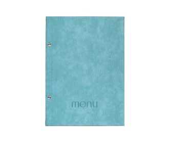 Next μενού εστιατορίου PU bali γαλάζιο με 10 ζελατίνες και βίδες 24x32εκ. Δυνατότητα εκτύπωσης Next μενού εστιατορίου PU bali γαλάζιο με 10 ζελατίνες και βίδες 24x32εκ. Δυνατότητα εκτύπωσης