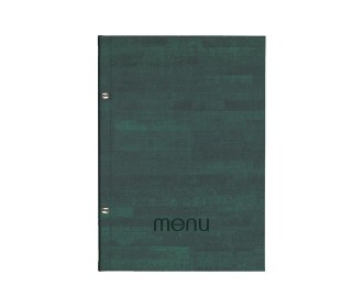Next μενού εστιατορίου PU cork πράσινο με 10 ζελατίνες και βίδες 24x32εκ. Δυνατότητα εκτύπωσης Next μενού εστιατορίου PU cork πράσινο με 10 ζελατίνες και βίδες 24x32εκ. Δυνατότητα εκτύπωσης